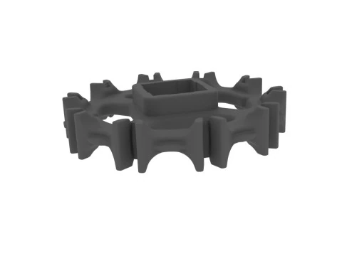 Intralox Series S800 sprocket with a 165 mm pitch diameter 10 teeth 3D Print Model