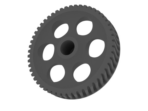 Electric motor Bosch gear F006B20103 for windshield wipers Model do druku 3D