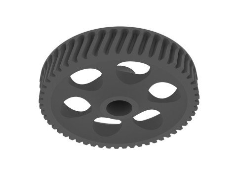 Electric motor Bosch gear F006B20103 for windshield wipers Modèles 3D en vedette
