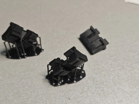 Clip for securing the drip rail trim Cadilac CTS and CTS-V 20968056 3D Print Model