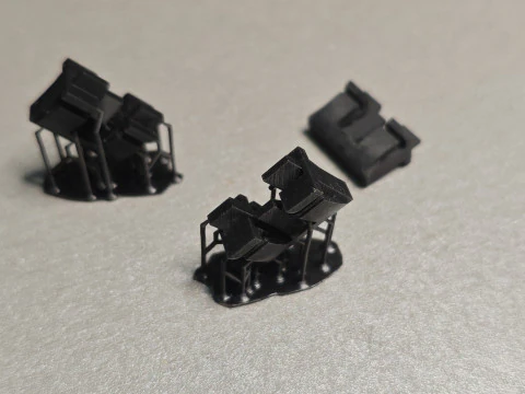 Clip for securing the drip rail trim Cadilac CTS and CTS-V 20968056 3D Print Model