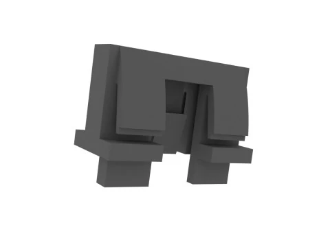 Clip for securing the drip rail trim Cadilac CTS and CTS-V 20968056 3D Print Model