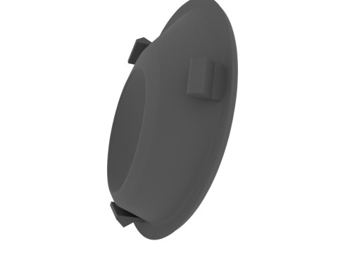 Inner right mirror cover for the Renault Sandero 8200815703 Model Cetak 3D