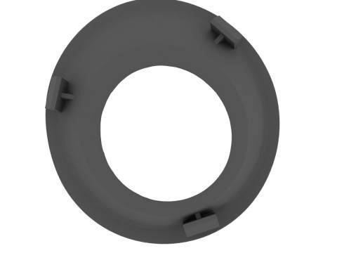 Inner right mirror cover for the Renault Sandero 8200815703 Model Cetak 3D