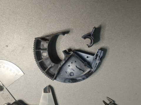 Clutch pedal automatic adjustment repair kit Renault Clio II 7701470150 3D Принт Модель