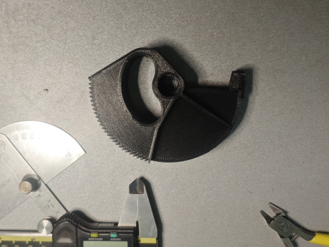 Clutch pedal automatic adjustment repair kit Renault Clio II 7701470150 3D Принт Модель