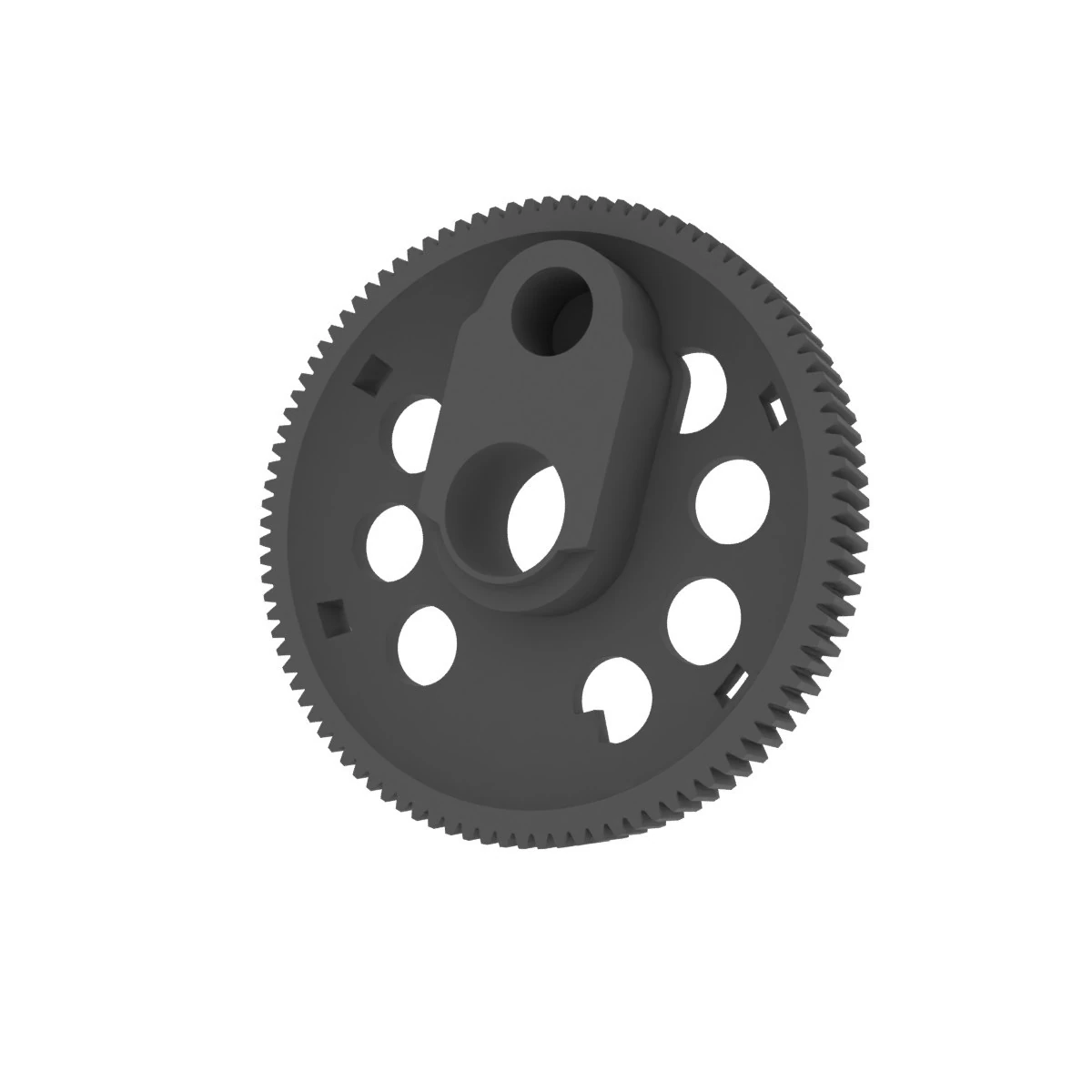 Rear wiper motor gear Volvo V70 Mk2 XC70 3D Print Model .c4d .max .obj .3ds .fbx .stl .blend 