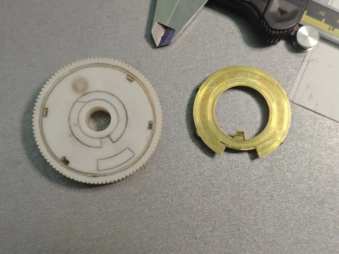 Rear wiper motor gear Volvo V70 Mk2 XC70 3D Print Model