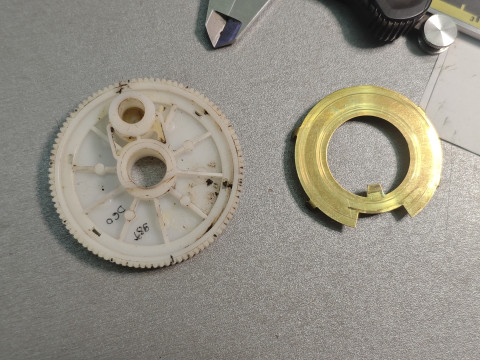 Rear wiper motor gear Volvo V70 Mk2 XC70 3Dプリントモデル