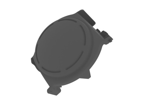 Fog light cover for the Citroen C3 Mk2 9687573480 LR 3D Print Model