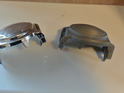 Fog light cover for the Citroen C3 Mk2 9687573480 LR Model Cetak 3D