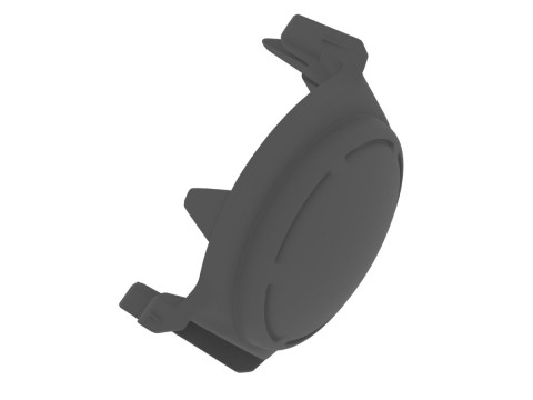 Fog light cover for the Citroen C3 Mk2 9687573480 LR Model Cetak 3D