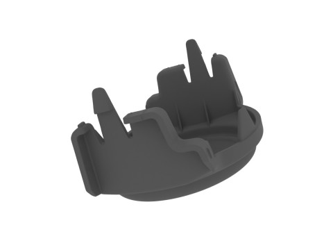 Fog light cover for the Citroen C3 Mk2 9687573480 LR Model Cetak 3D