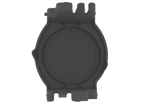 Fog light cover for the Citroen C3 Mk2 9687573480 LR Model Cetak 3D