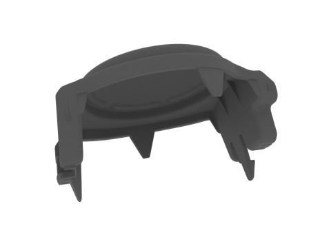 Fog light cover for the Citroen C3 Mk2 9687573480 LR Model Cetak 3D