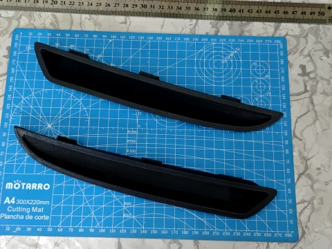 Rear Bumper Trim Insert Plug Opel Grandland X YP00078977 3D Print Model