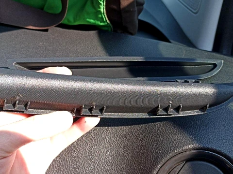 Rear Bumper Trim Insert Plug Opel Grandland X YP00078977 3D Print Model