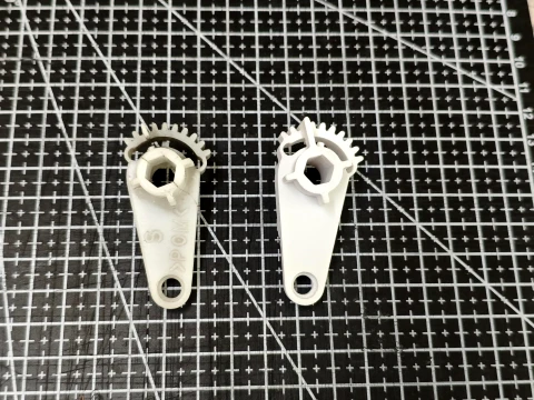 Citroen Peugeot Heater A-C Flap Actuator Lever Gear 1607488280 3D Print Model