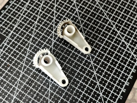 Citroen Peugeot Heater A-C Flap Actuator Lever Gear 1607488280 3D Print Model