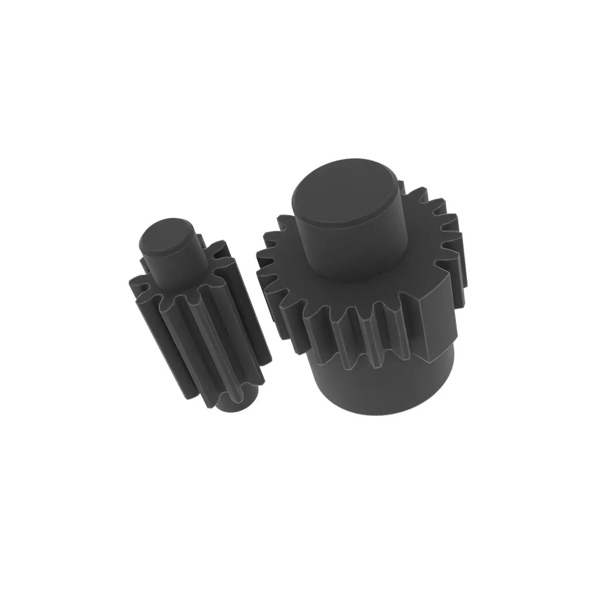 Coffee Machine Gear Set 3D Print Model .c4d .max .obj .3ds .fbx .stl .blend 