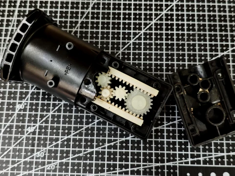 Coffee Machine Gear Set 3D Print Model