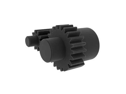 Coffee Machine Gear Set 3D Print Model