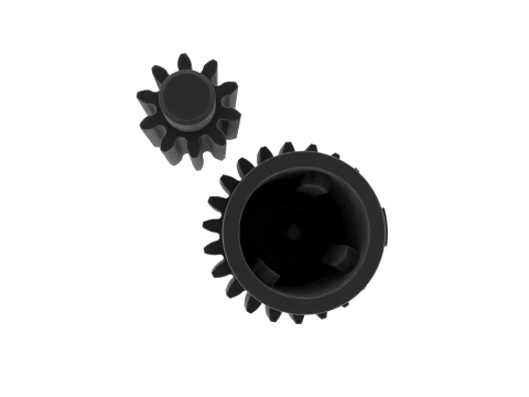 Coffee Machine Gear Set 3D Print Model
