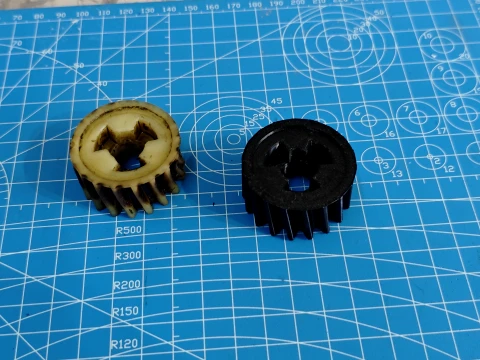 Einhell Lawn Mower Gear D40 T18 3D Print Model