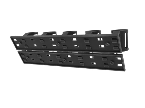 MODULAR WALL-MOUNTED PAINT BOTTLE ORGANIZER 3D Print Model