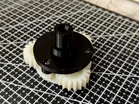 Planetary Gearbox Carrier Coupling for Scarlett SC-MG45M18 3D Print Model