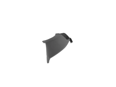 Foord Transit Courier - Tourneo Courier Windshield Cowl Side Trim Right ET76-02654-AD 3D Print Model