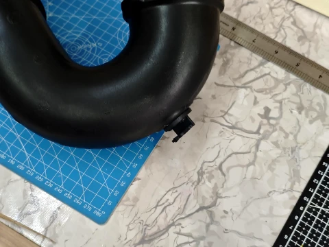 Repair Mount for Intercooler Hose 06L129616C 3D Print Model