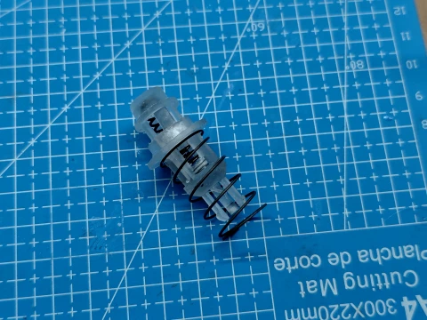 MIN Coper Oil Filter Housing Drain Plunger Spring Repair Kit 3D Print Model