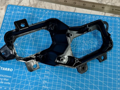 Headlight Inner Frame - Headlight Mount Bracket Mikilon Hammer 300 3D Print Model