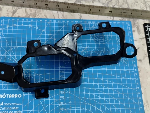 Headlight Inner Frame - Headlight Mount Bracket Mikilon Hammer 300 3D Print Model