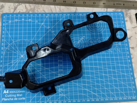 Headlight Inner Frame - Headlight Mount Bracket Mikilon Hammer 300 3D Print Model