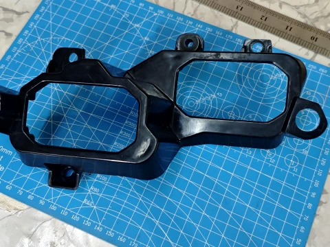 Headlight Inner Frame - Headlight Mount Bracket Mikilon Hammer 300 3D Print Model