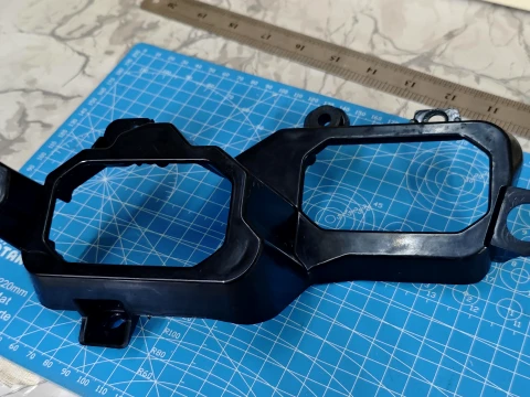 Headlight Inner Frame - Headlight Mount Bracket Mikilon Hammer 300 3D Print Model