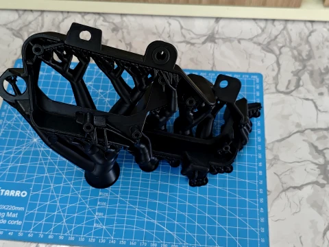 Headlight Inner Frame - Headlight Mount Bracket Mikilon Hammer 300 3D Print Model
