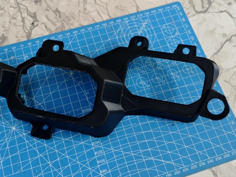 Headlight Inner Frame - Headlight Mount Bracket Mikilon Hammer 300 3D Print Model