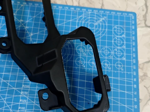 Headlight Inner Frame - Headlight Mount Bracket Mikilon Hammer 300 3D Print Model