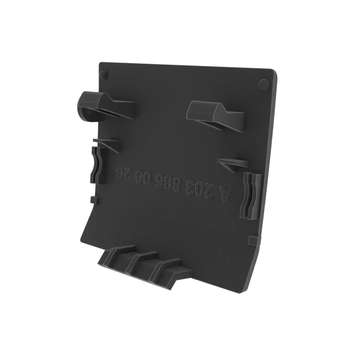 Mercedes-Benz C-Class W203 Front Bumper Tow Hook Cover A2038850626 3D Print Model .c4d .max .obj .3ds .fbx .stl .blend 