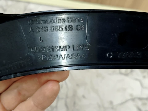 Mercedes-Benz W213 AMG Line Front Bumper Outer Trim Left A2138856306 3D Print Model
