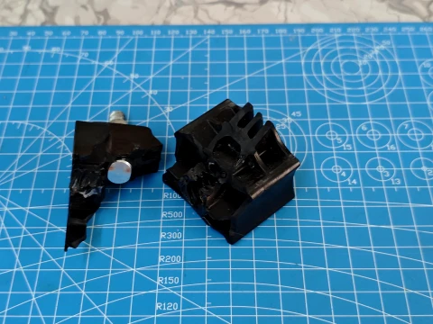 Avidsen Vrin V2 Gate Actuator Lead Screw Carriage Nut - Slider Block 3D Print Model