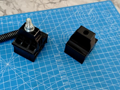 Avidsen Vrin V2 Gate Actuator Lead Screw Carriage Nut - Slider Block 3D Print Model