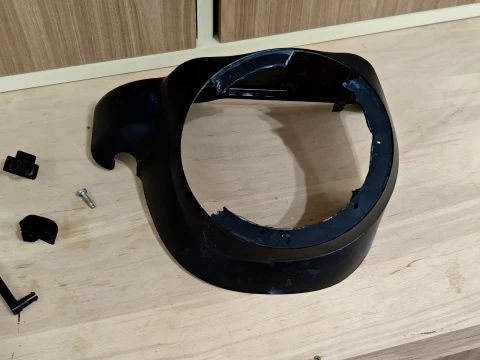 Harley-Davidson Touring Lower Fairing Speaker Enclosure 76000497 3D Print Model