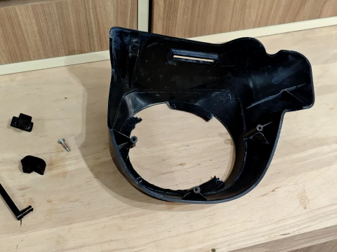 Harley-Davidson Touring Lower Fairing Speaker Enclosure 76000497 3D Print Model