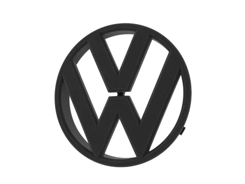 Volkswagen Golf IV Mk4 Dashboard Defroster Vent Grille VW Logo 1J0819705A Modèles 3D en vedette
