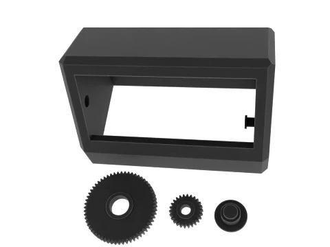 Rostselmash NOVA 320-330-340 Cabin Heater Air Vent Deflector Housing 3D Druckmodell