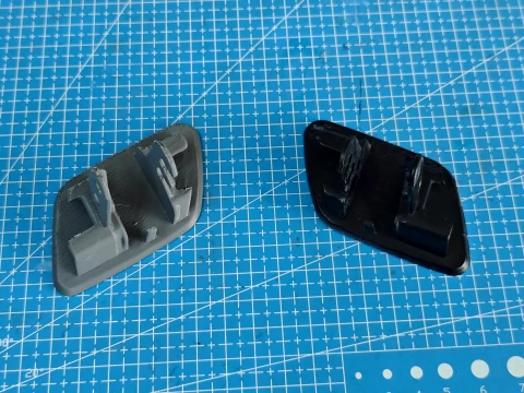 BMV X5 E70 Headlight Washer Nozzle Cover 51657199141 - 51657199142 3D Print Model